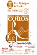 Plakate Gastkonzerte in Peru 16.-19. März 1994