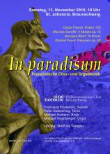 Plakat St. Johannis 13.11.2010 "In Paradisum"