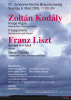 Plakat St. Johannis 6. März 2005 "Kodaly Liszt"